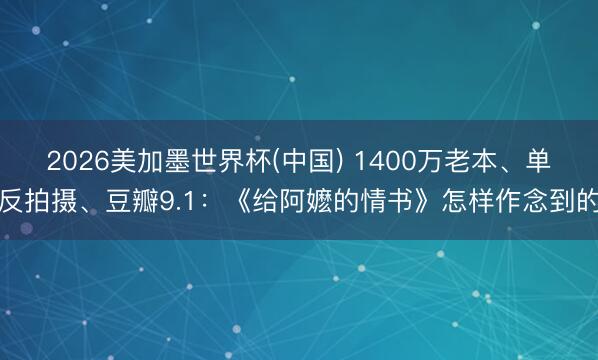 2026美加墨世界杯(中国) 1400万老本、单反拍摄、豆瓣9.1：《给阿嬷的情书》怎样作念到的
