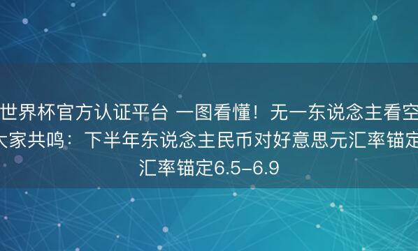 世界杯官方认证平台 一图看懂!无一东说念主看空,16位大家共鸣:下半年东说念主民币对好意思元汇率锚定6.5-6.9
